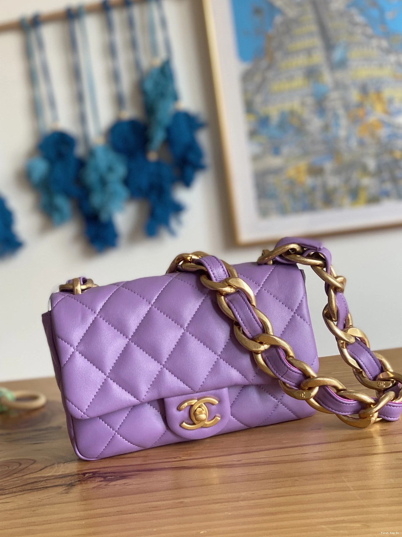 First Bag Ru SMALL FLAP BAG CHANEL 0724